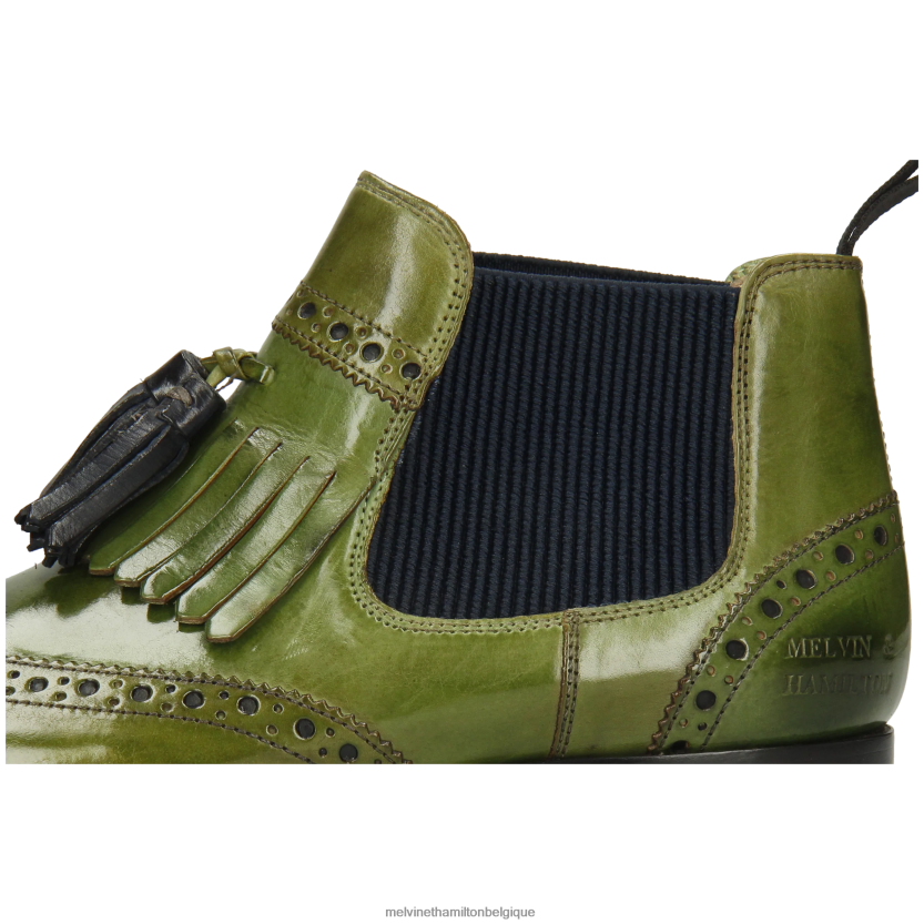 Melvin & Hamilton femmes Sélina 5 R44228981 bottines vert