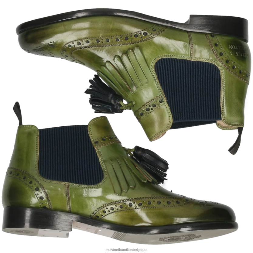 Melvin & Hamilton femmes Sélina 5 R44228981 bottines vert