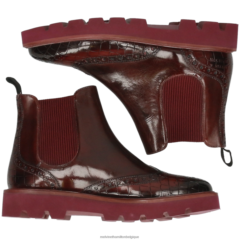 Melvin & Hamilton femmes Sélina 65 R44228966 bottines violet