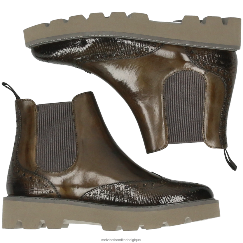 Melvin & Hamilton femmes Sélina 65 R44228973 bottines kaki