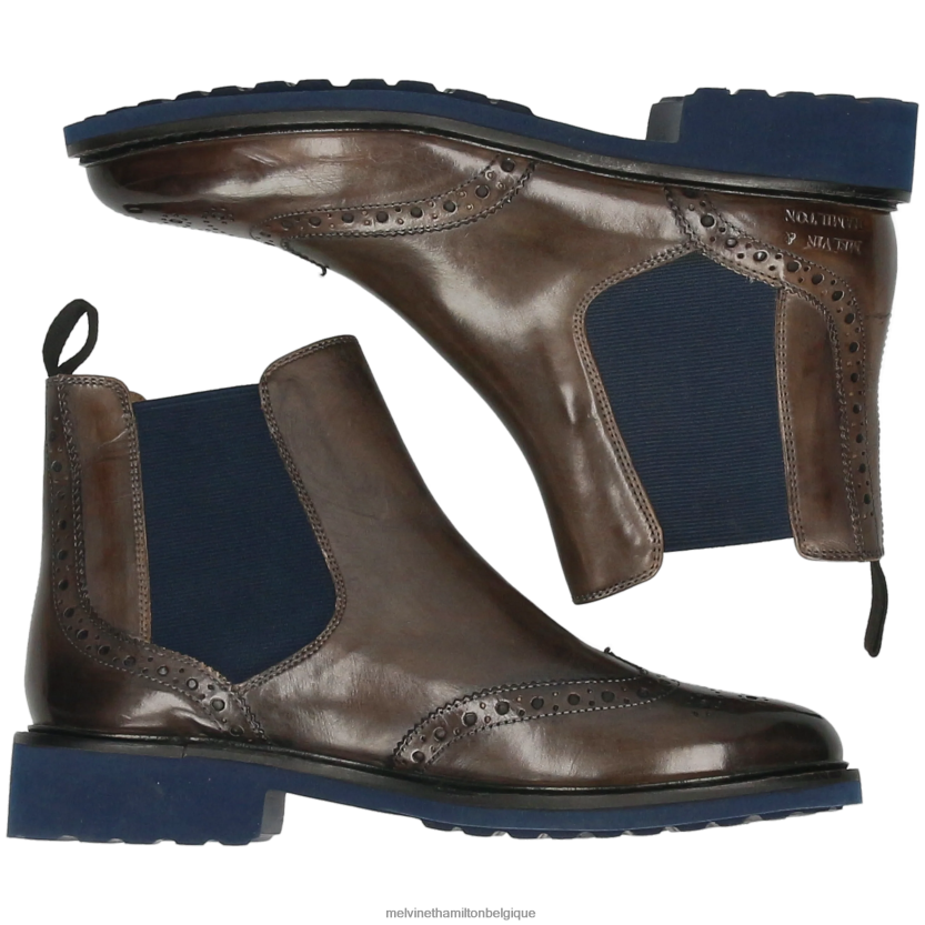 Melvin & Hamilton femmes Sélina 6 R442281113 bottines gris