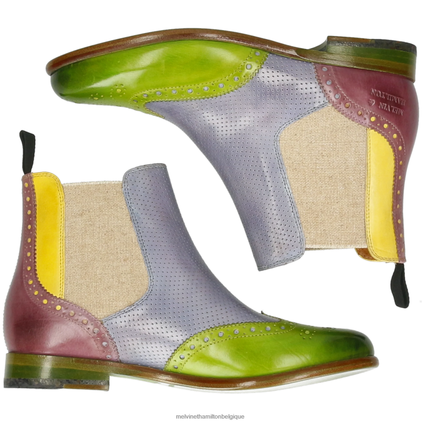 Melvin & Hamilton femmes Sélina 6 R44228816 bottines multi