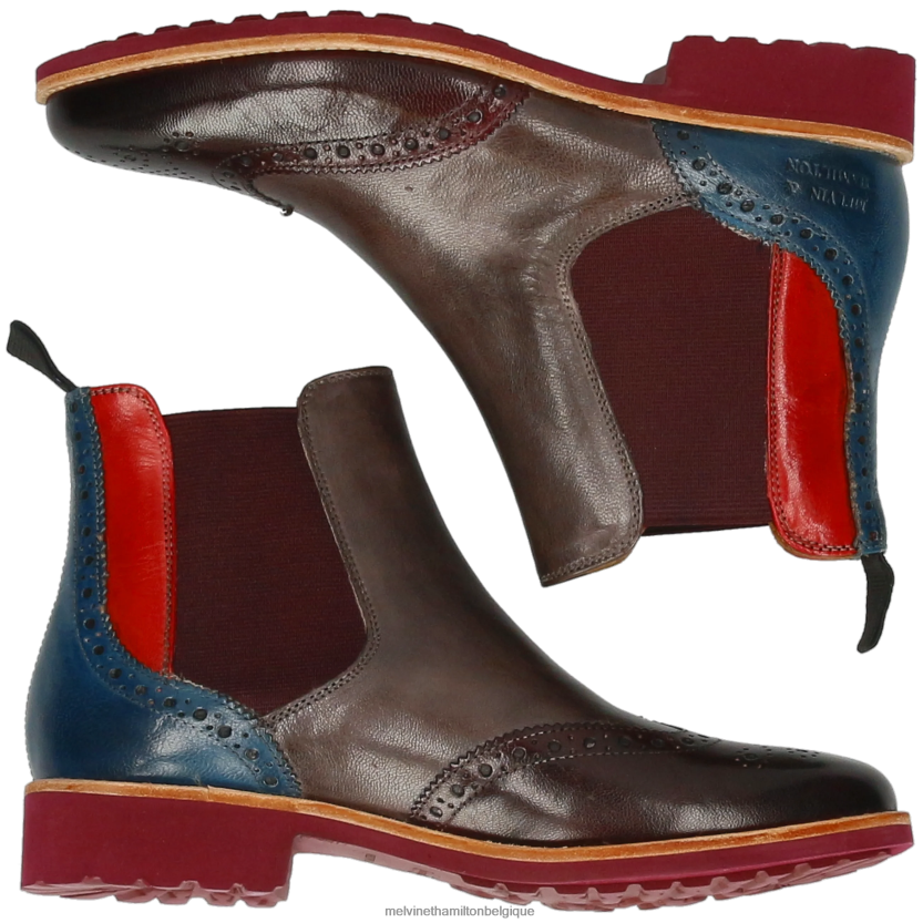 Melvin & Hamilton femmes Sélina 6 R44228861 bottines multi
