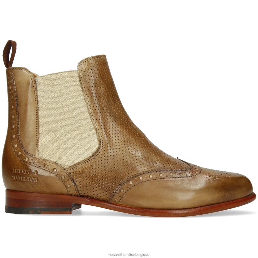 Melvin & Hamilton femmes Sélina 6 R44228867 bottines brun clair