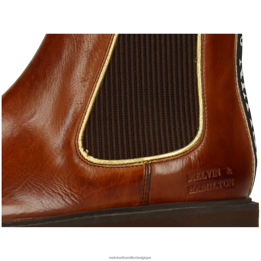 Melvin & Hamilton femmes Sybille 6 R44228830 bottines brun