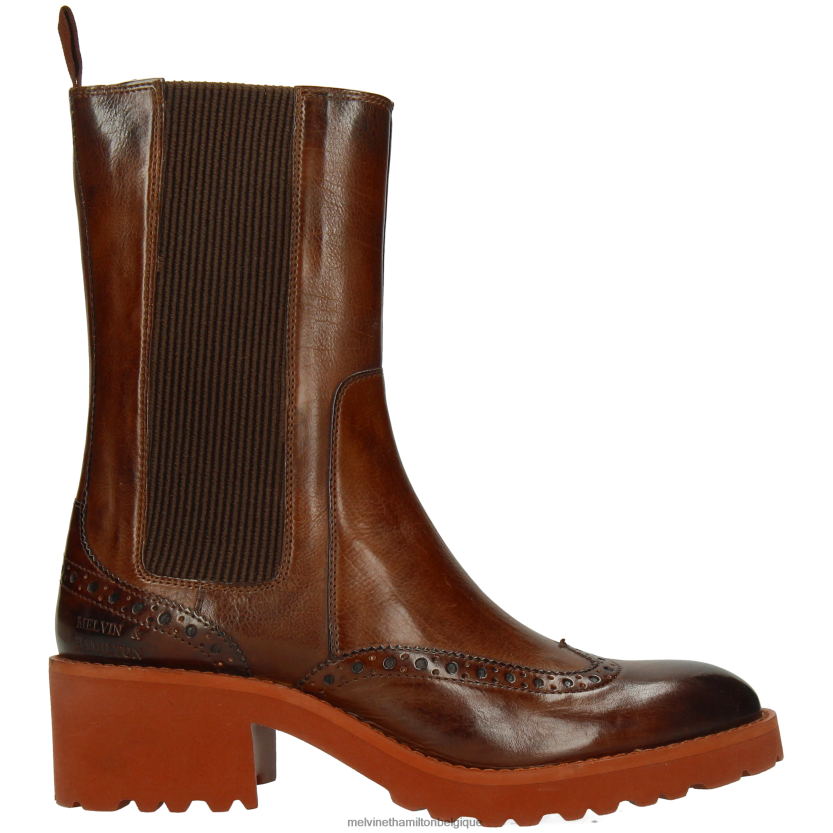 Melvin & Hamilton femmes abigaïl 2 R44228927 bottines brun