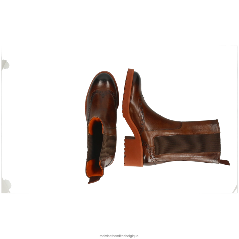 Melvin & Hamilton femmes abigaïl 2 R44228927 bottines brun