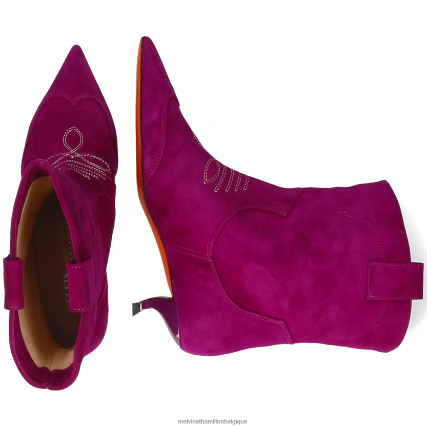 Melvin & Hamilton femmes aurore 1 R44228841 bottines violet