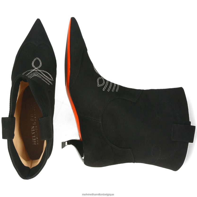 Melvin & Hamilton femmes aurore 1 R44228843 bottines noir