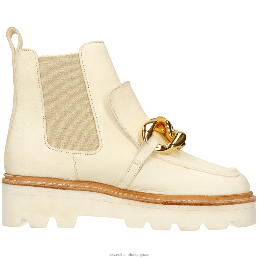 Melvin & Hamilton femmes cassy 1 R44228797 bottines blanc