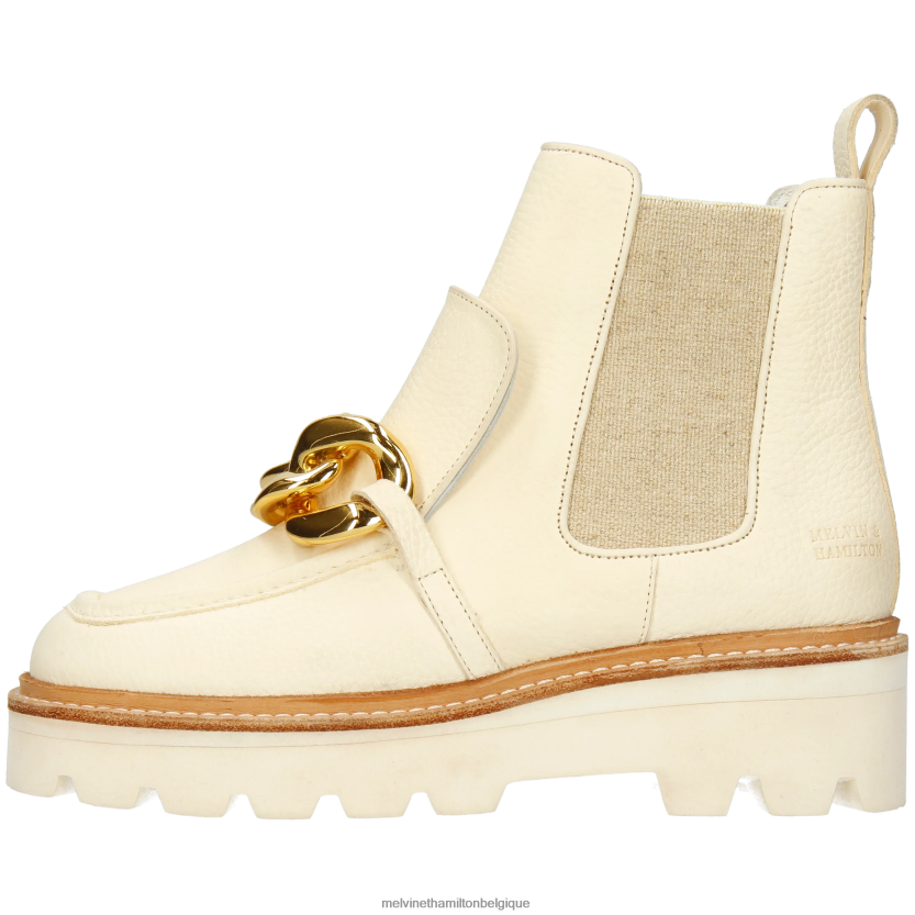 Melvin & Hamilton femmes cassy 1 R44228797 bottines blanc