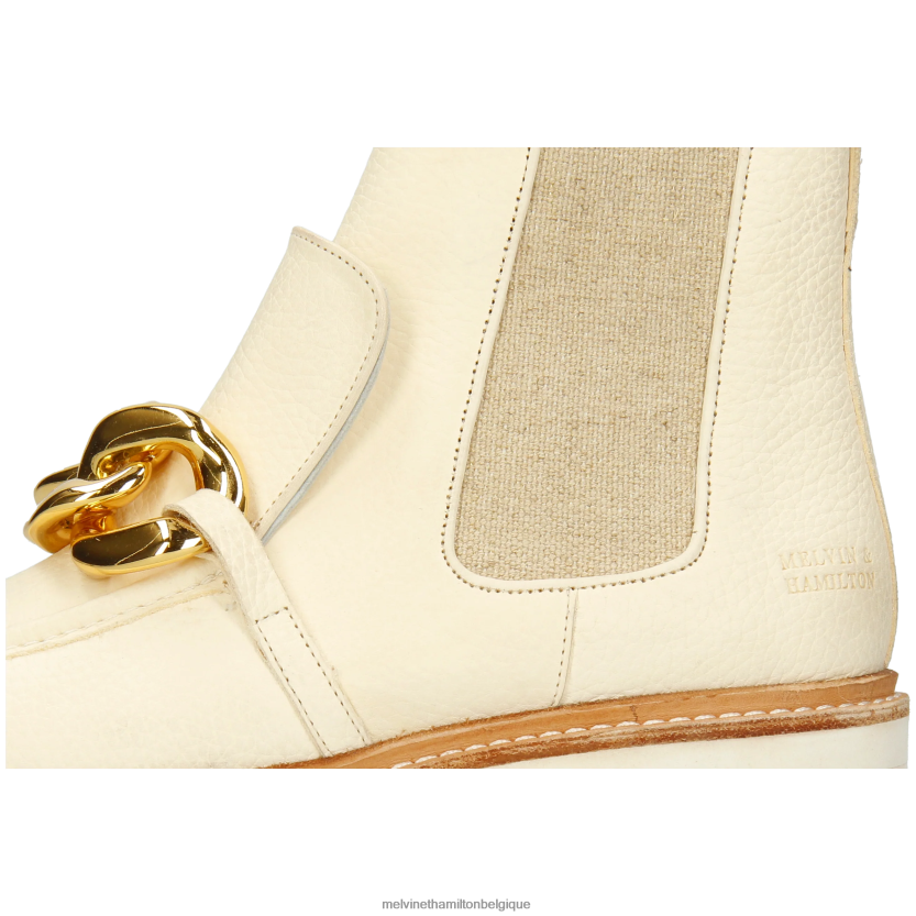 Melvin & Hamilton femmes cassy 1 R44228797 bottines blanc
