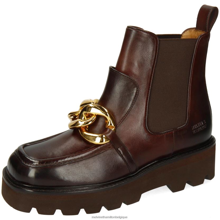 Melvin & Hamilton femmes cassy 1 R44228921 bottines brun