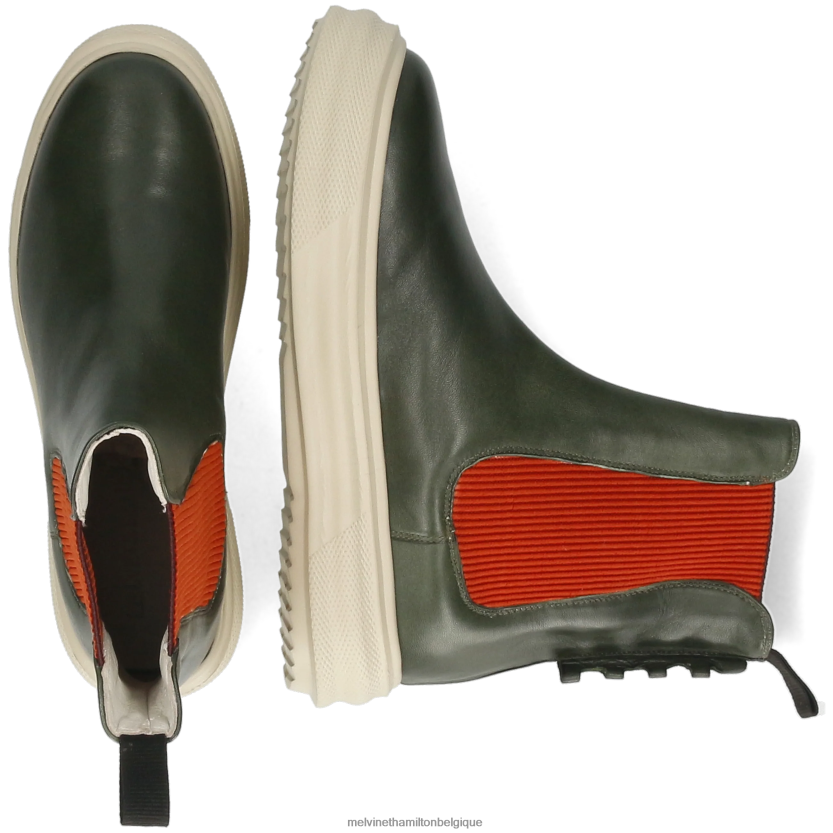 Melvin & Hamilton femmes fay 5 R442281003 bottines vert