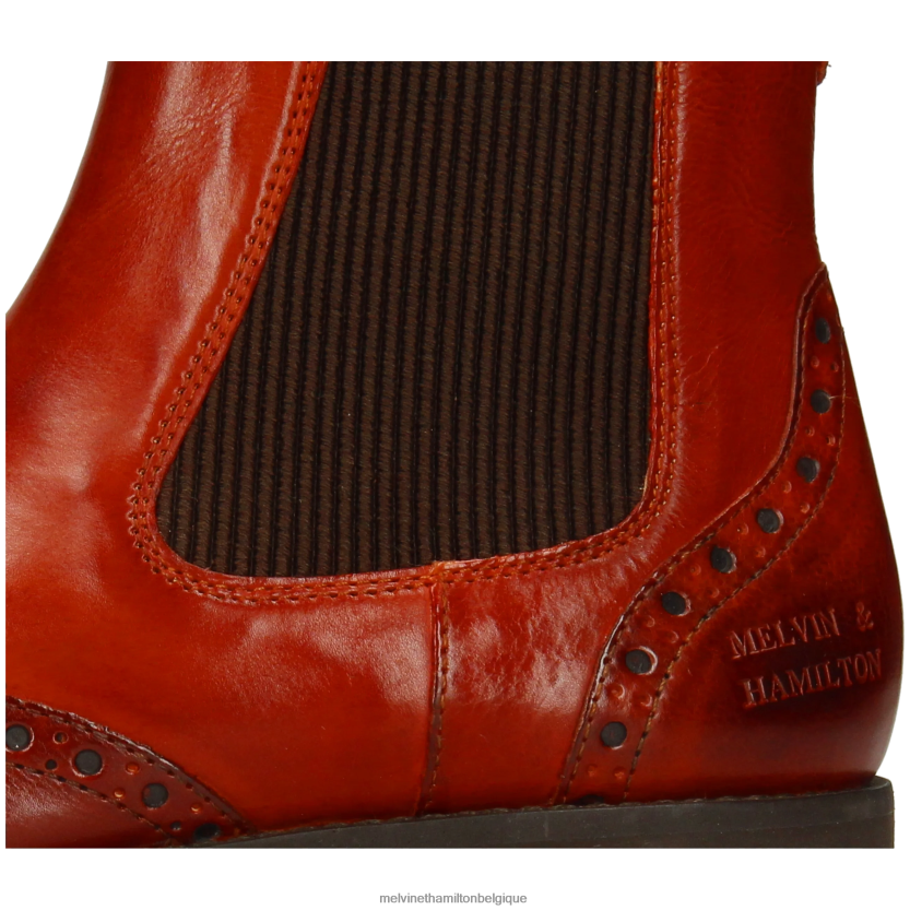 Melvin & Hamilton femmes jade 8 R44228799 bottines brun