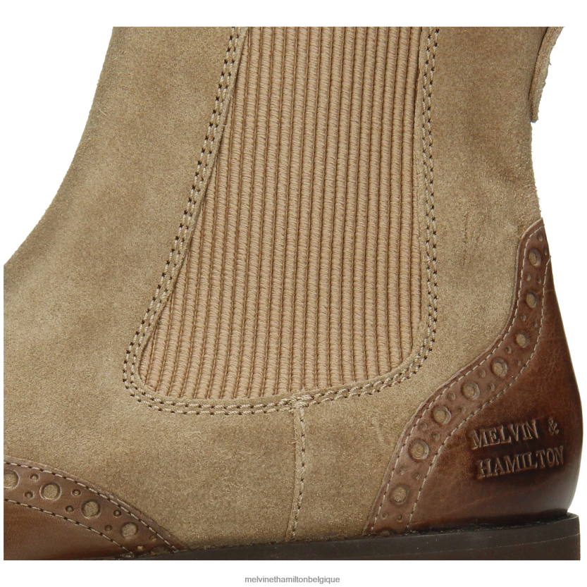 Melvin & Hamilton femmes jade 8 R44228809 bottines brun