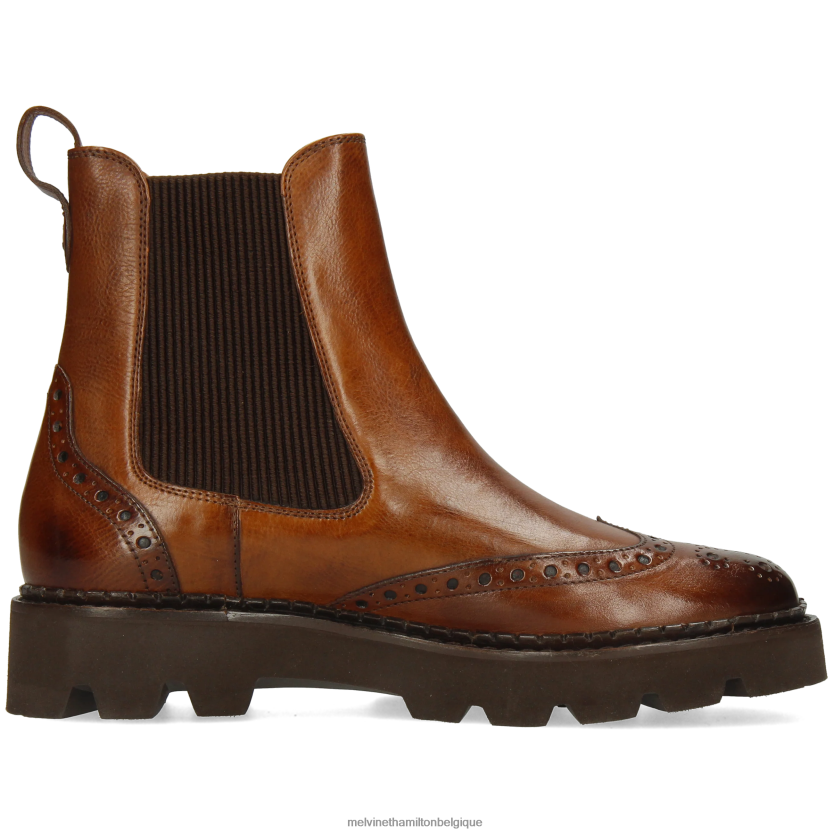 Melvin & Hamilton femmes jade 8 R44228912 bottines brun