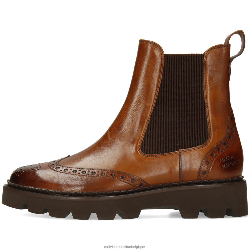 Melvin & Hamilton femmes jade 8 R44228912 bottines brun
