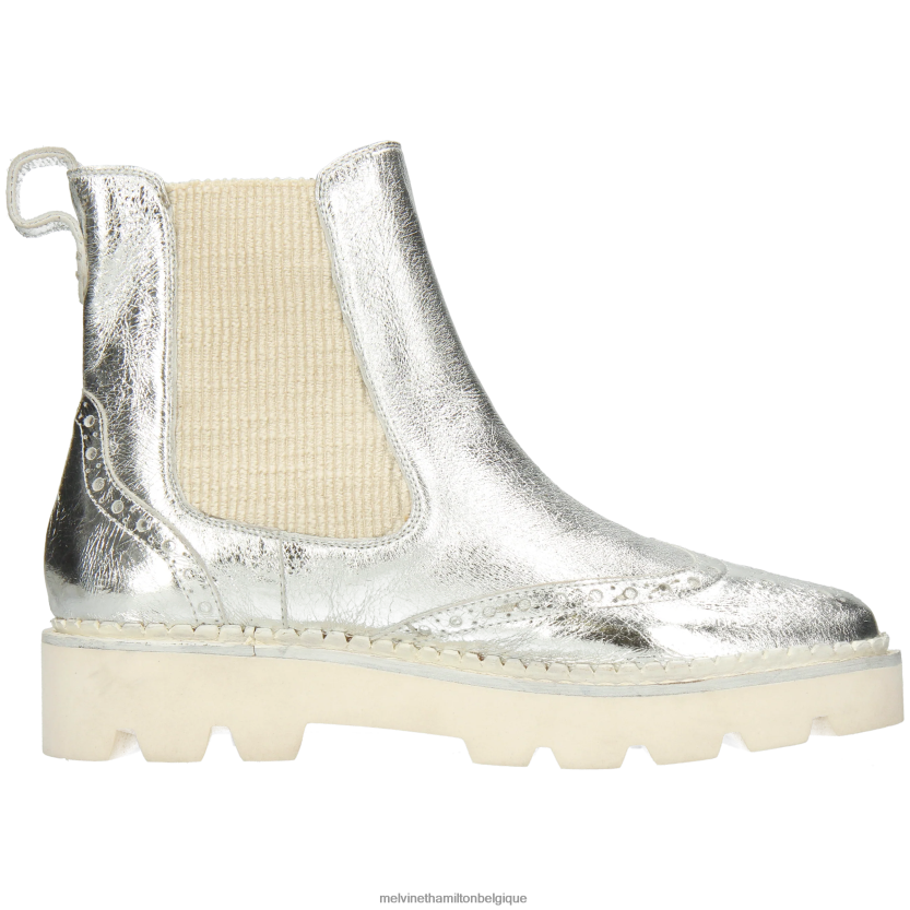Melvin & Hamilton femmes jade 8 R44228990 bottines argent