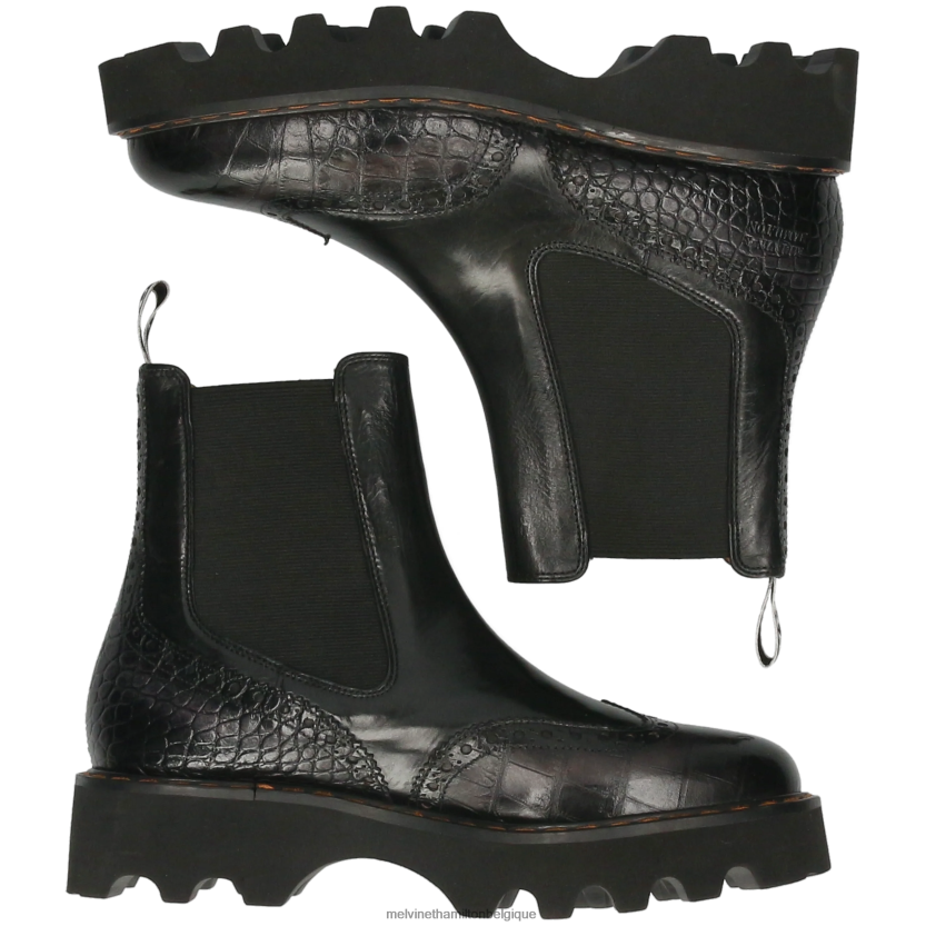 Melvin & Hamilton femmes mégane 37 R44228911 bottines noir