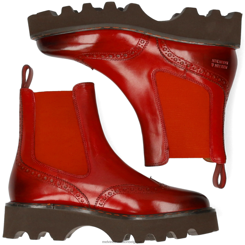 Melvin & Hamilton femmes mégane 37 R44228918 bottines orange