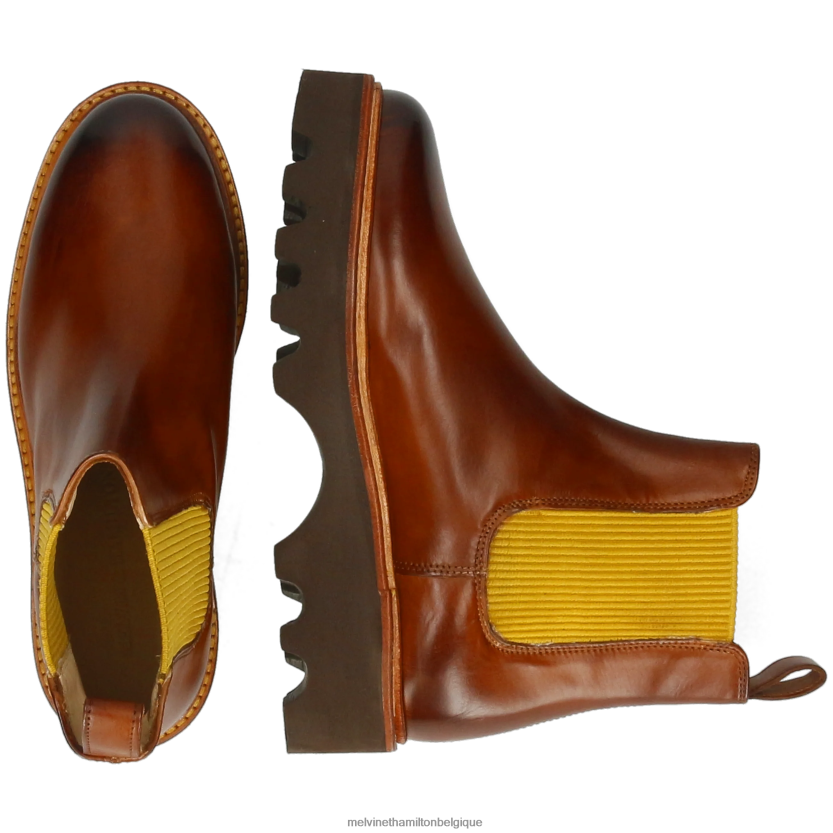 Melvin & Hamilton femmes mégane 3 R44228844 bottines brun