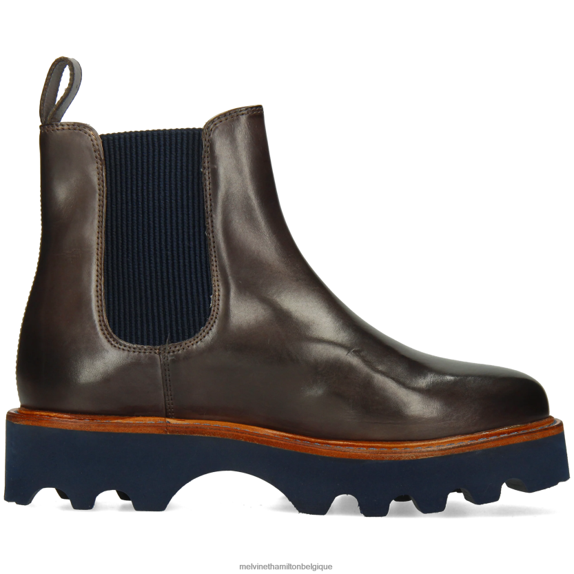 Melvin & Hamilton femmes mégane 3 R44228877 bottines gris