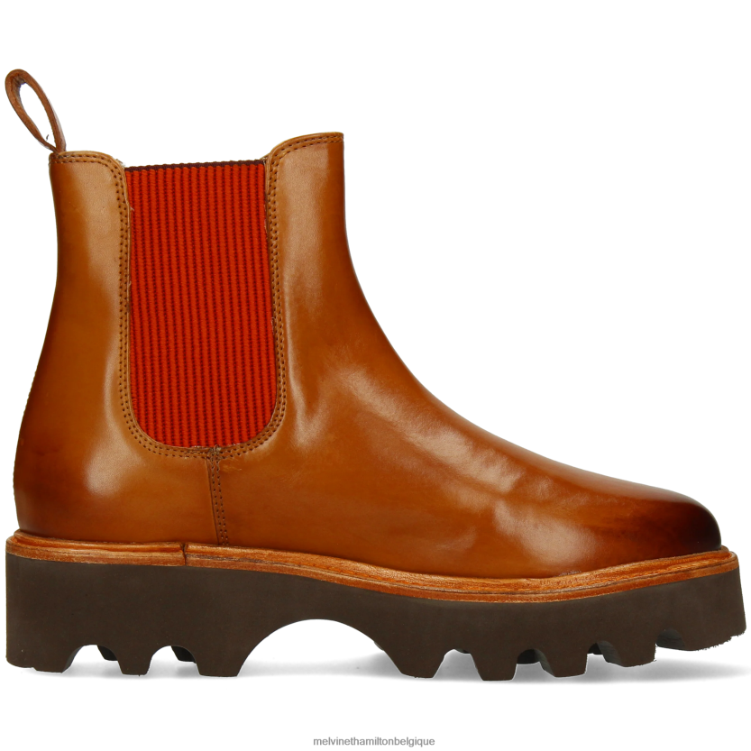 Melvin & Hamilton femmes mégane 3 R44228932 bottines brun