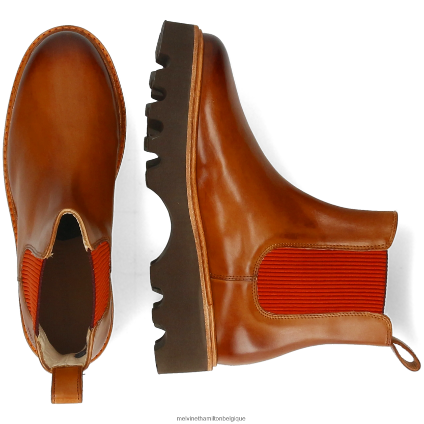 Melvin & Hamilton femmes mégane 3 R44228932 bottines brun