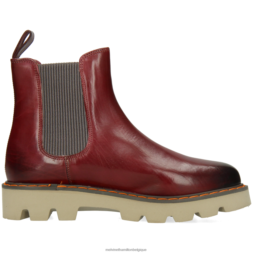 Melvin & Hamilton femmes mégane 3 R44228958 bottines violet