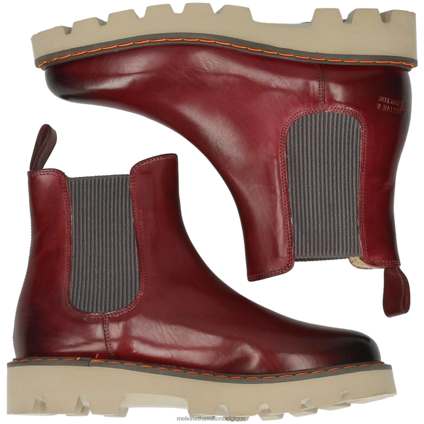 Melvin & Hamilton femmes mégane 3 R44228958 bottines violet