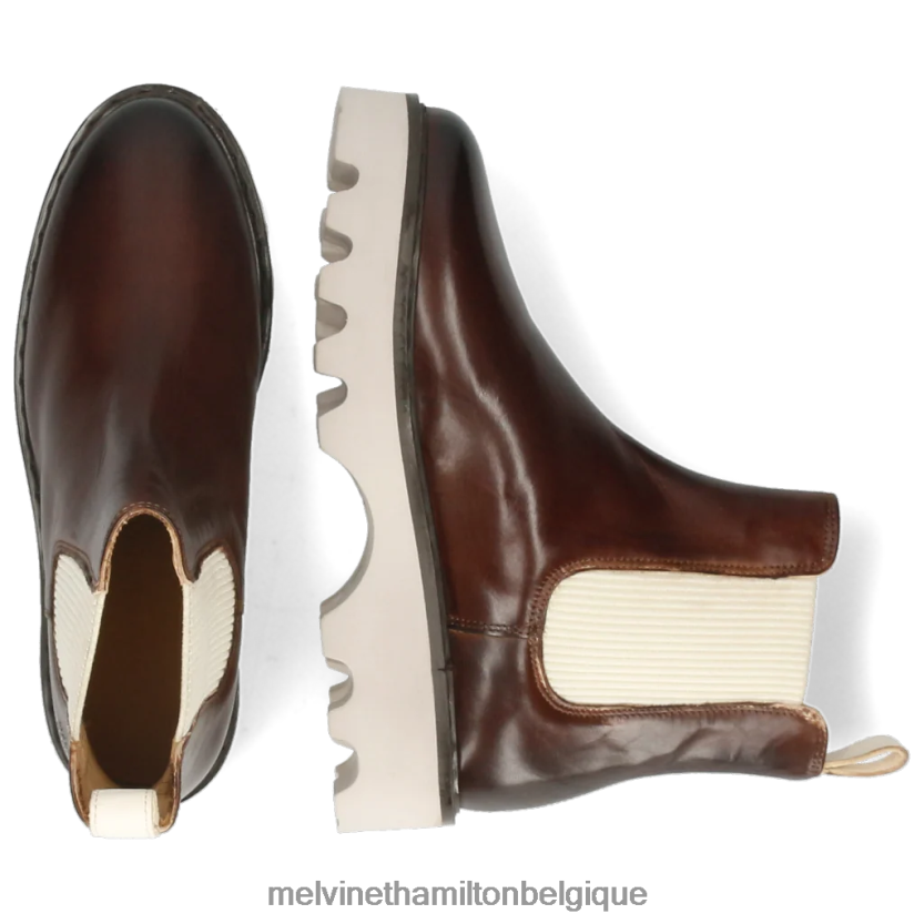 Melvin & Hamilton femmes mégane 3r R442281065 bottines brun
