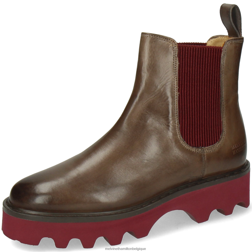 Melvin & Hamilton femmes mégane 3r R442281124 bottines gris