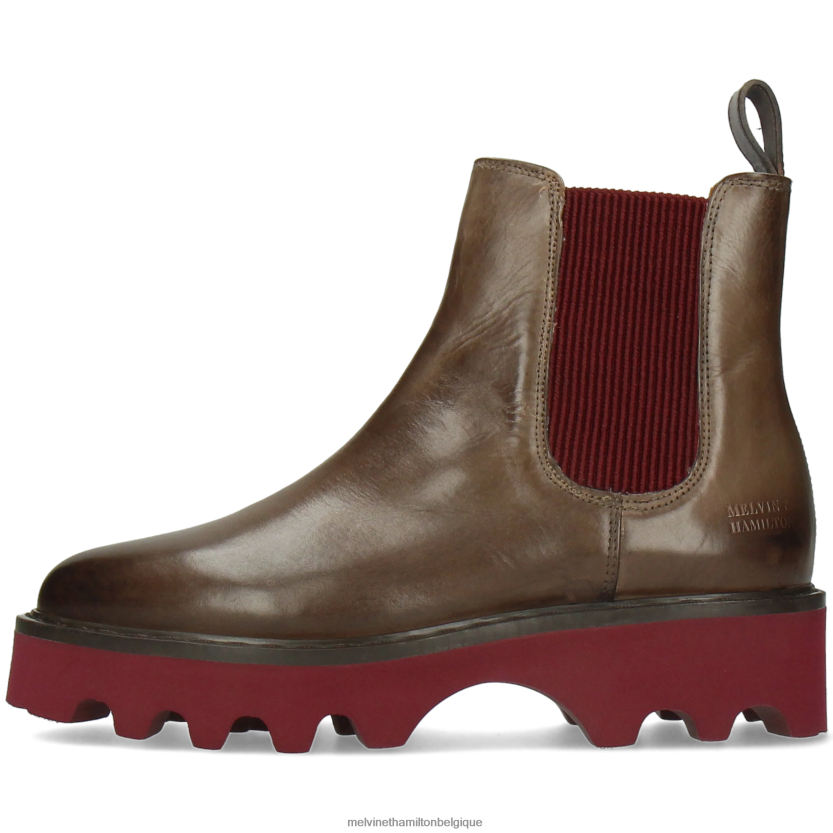 Melvin & Hamilton femmes mégane 3r R442281124 bottines gris