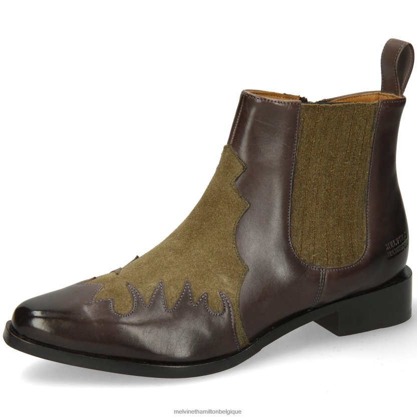 Melvin & Hamilton femmes marlin 46 R44228929 bottines brun