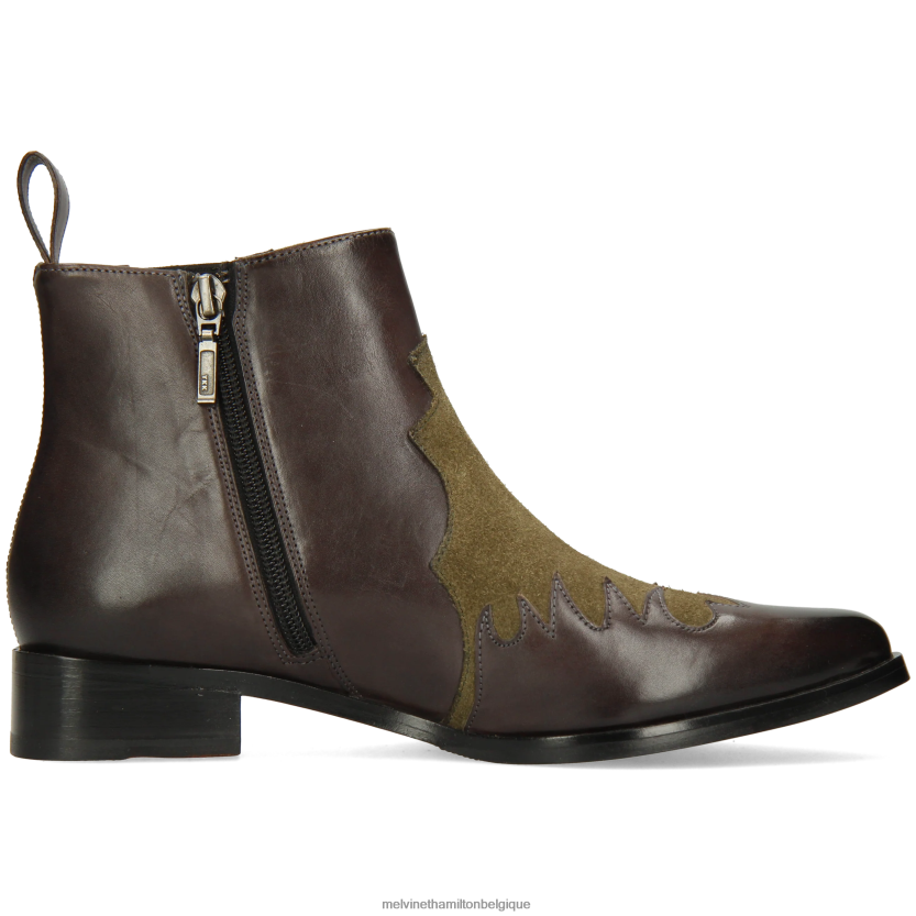 Melvin & Hamilton femmes marlin 46 R44228929 bottines brun