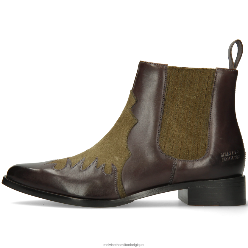 Melvin & Hamilton femmes marlin 46 R44228929 bottines brun