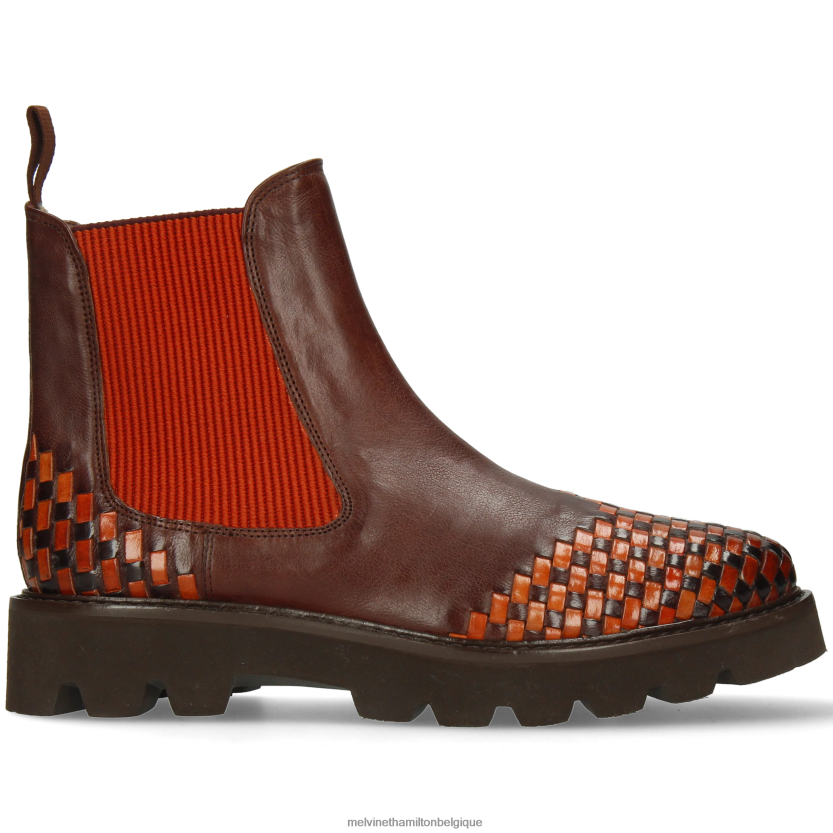 Melvin & Hamilton femmes molly 10 R44228889 bottines brun