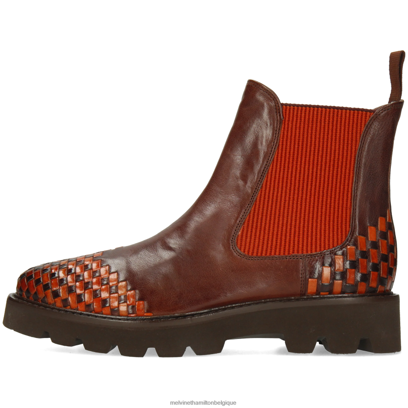Melvin & Hamilton femmes molly 10 R44228889 bottines brun