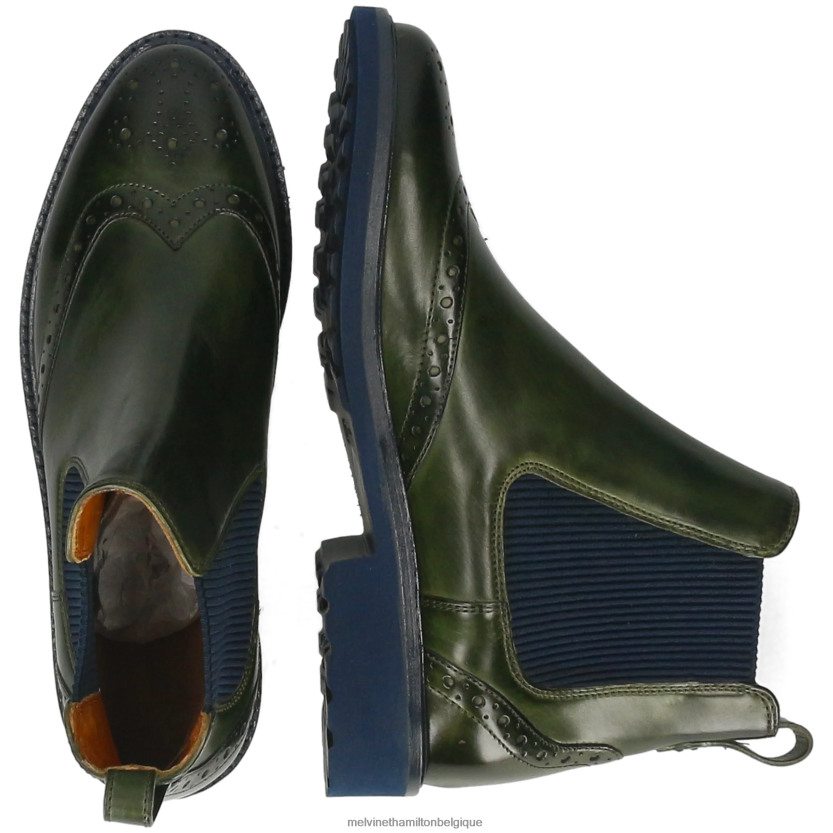Melvin & Hamilton femmes sélina 29 R44228794 bottines vert