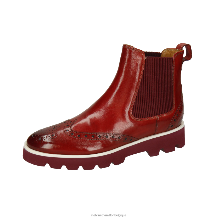Melvin & Hamilton femmes sélina 29 R44228858 bottines rouge