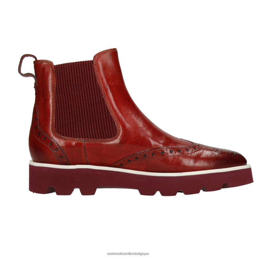 Melvin & Hamilton femmes sélina 29 R44228858 bottines rouge