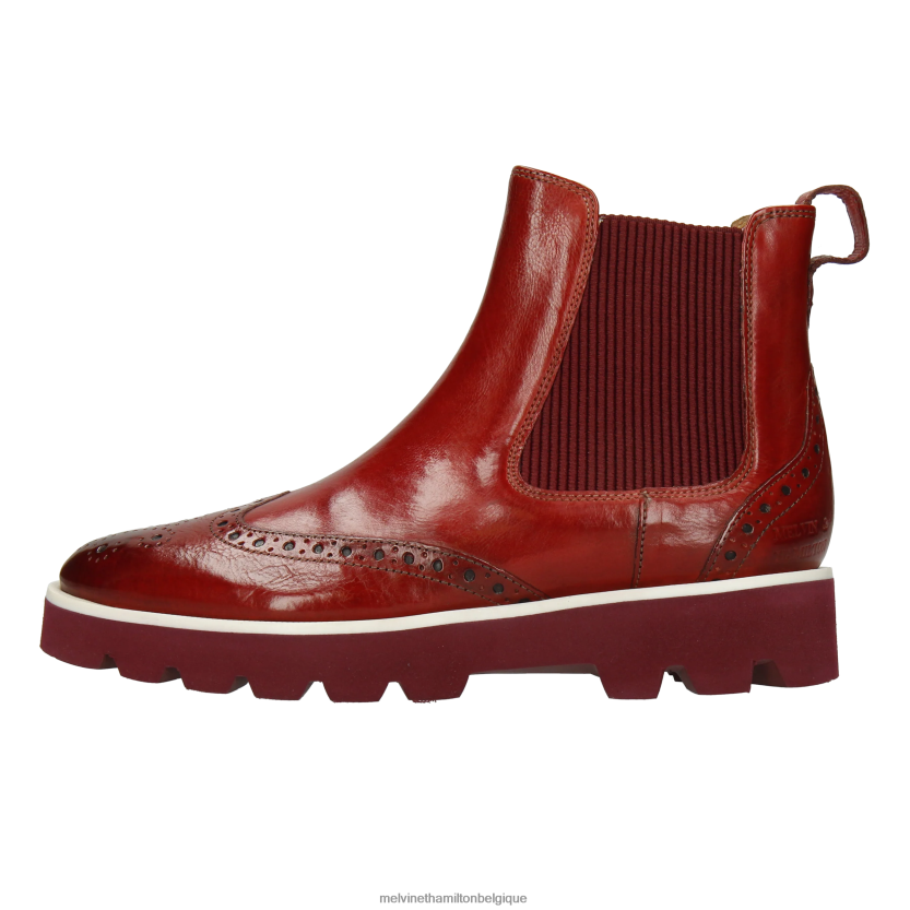 Melvin & Hamilton femmes sélina 29 R44228858 bottines rouge