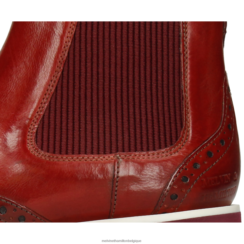 Melvin & Hamilton femmes sélina 29 R44228858 bottines rouge