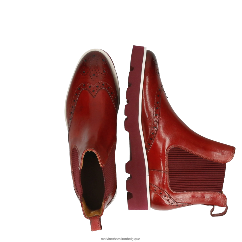 Melvin & Hamilton femmes sélina 29 R44228858 bottines rouge