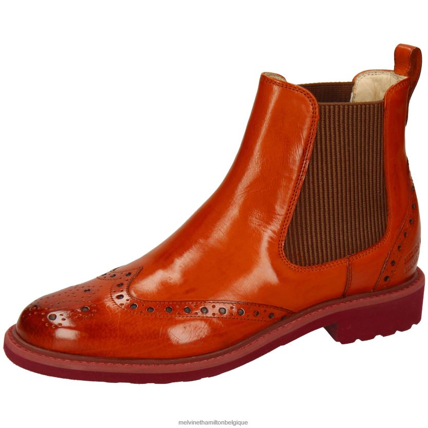 Melvin & Hamilton femmes sélina 29 R44228980 bottines rouge