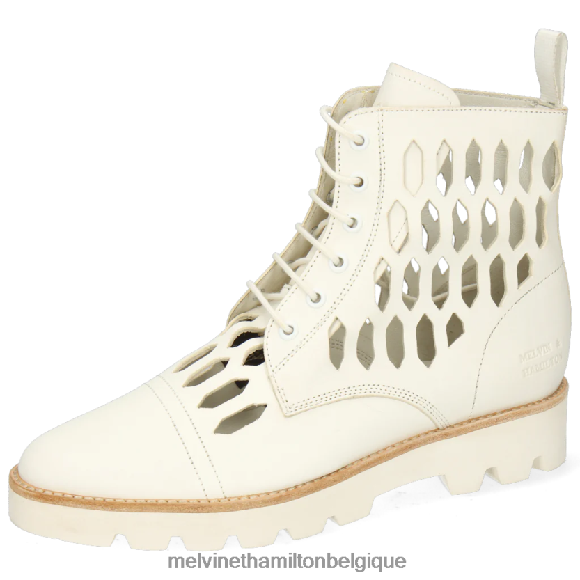 Melvin & Hamilton femmes sélina 51 R442281079 bottines blanc