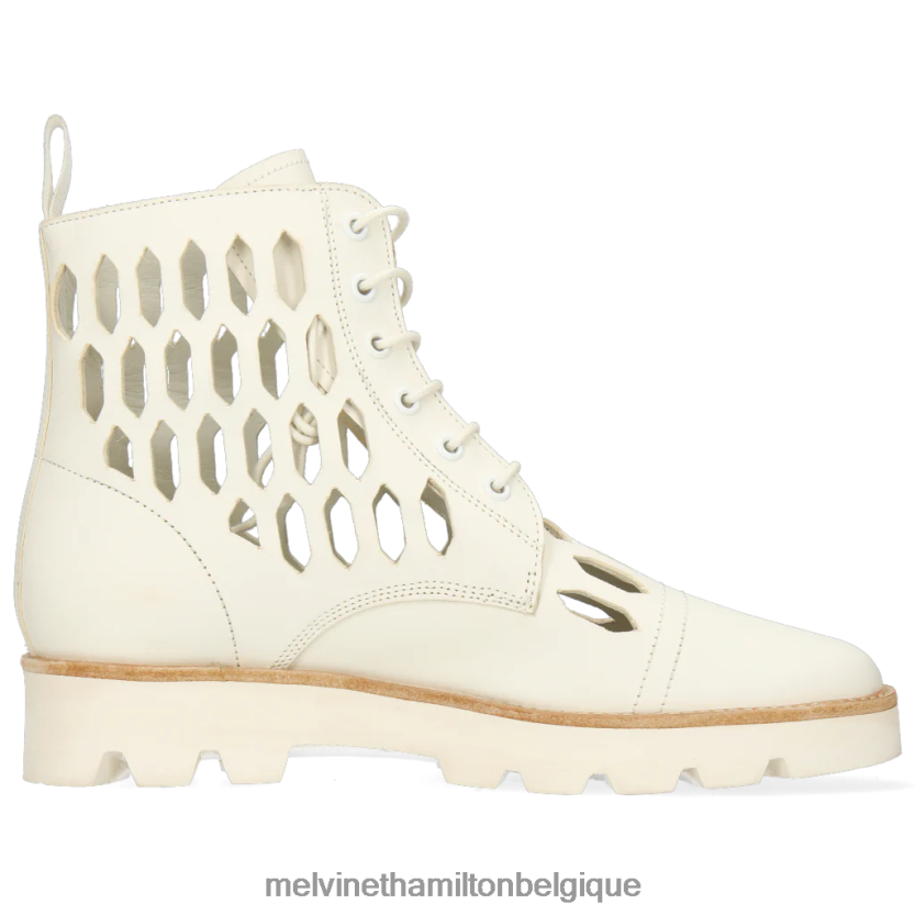 Melvin & Hamilton femmes sélina 51 R442281079 bottines blanc