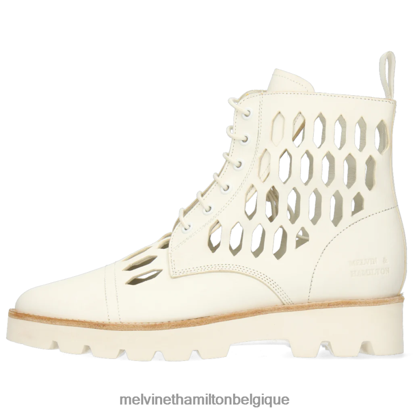 Melvin & Hamilton femmes sélina 51 R442281079 bottines blanc