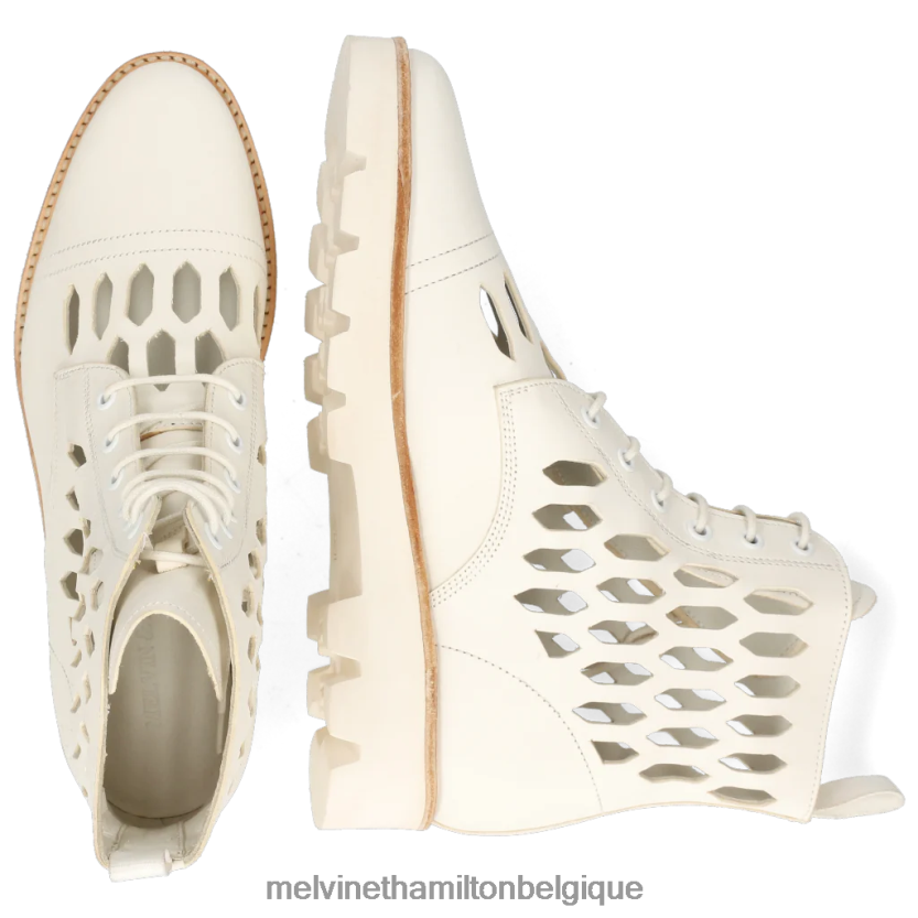 Melvin & Hamilton femmes sélina 51 R442281079 bottines blanc